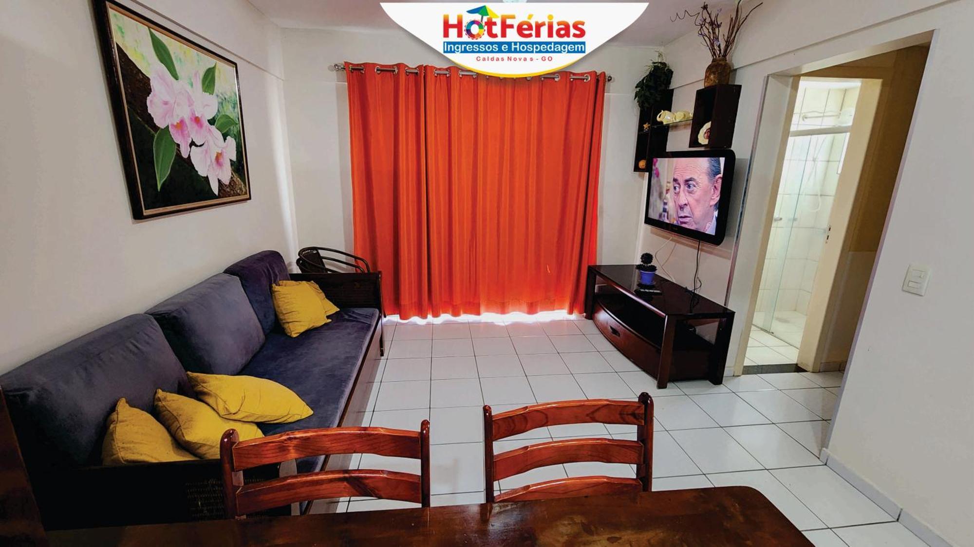 Flat Paradise, Piscinas Termais, Proximo Ao Centro - Hotferias Caldas Novas Exterior foto