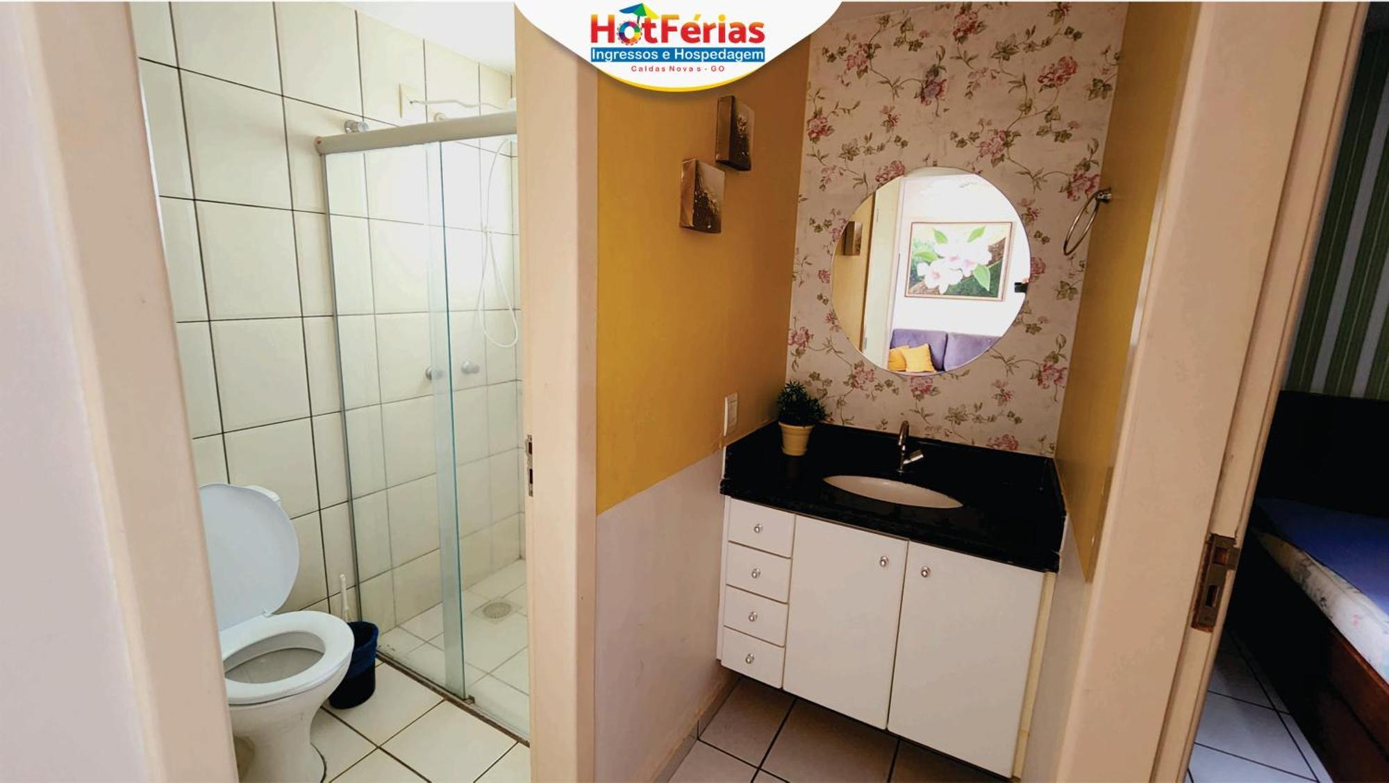 Flat Paradise, Piscinas Termais, Proximo Ao Centro - Hotferias Caldas Novas Exterior foto