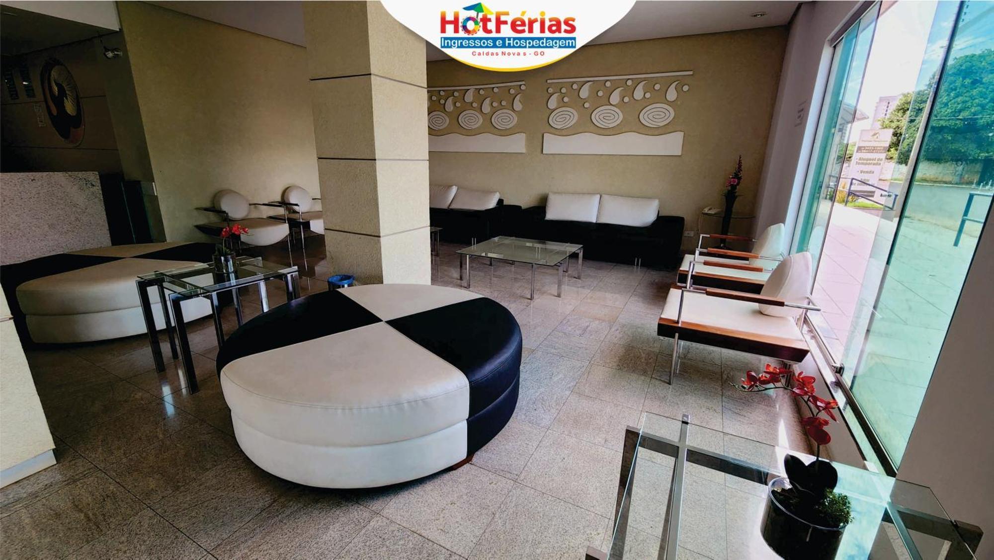 Flat Paradise, Piscinas Termais, Proximo Ao Centro - Hotferias Caldas Novas Exterior foto