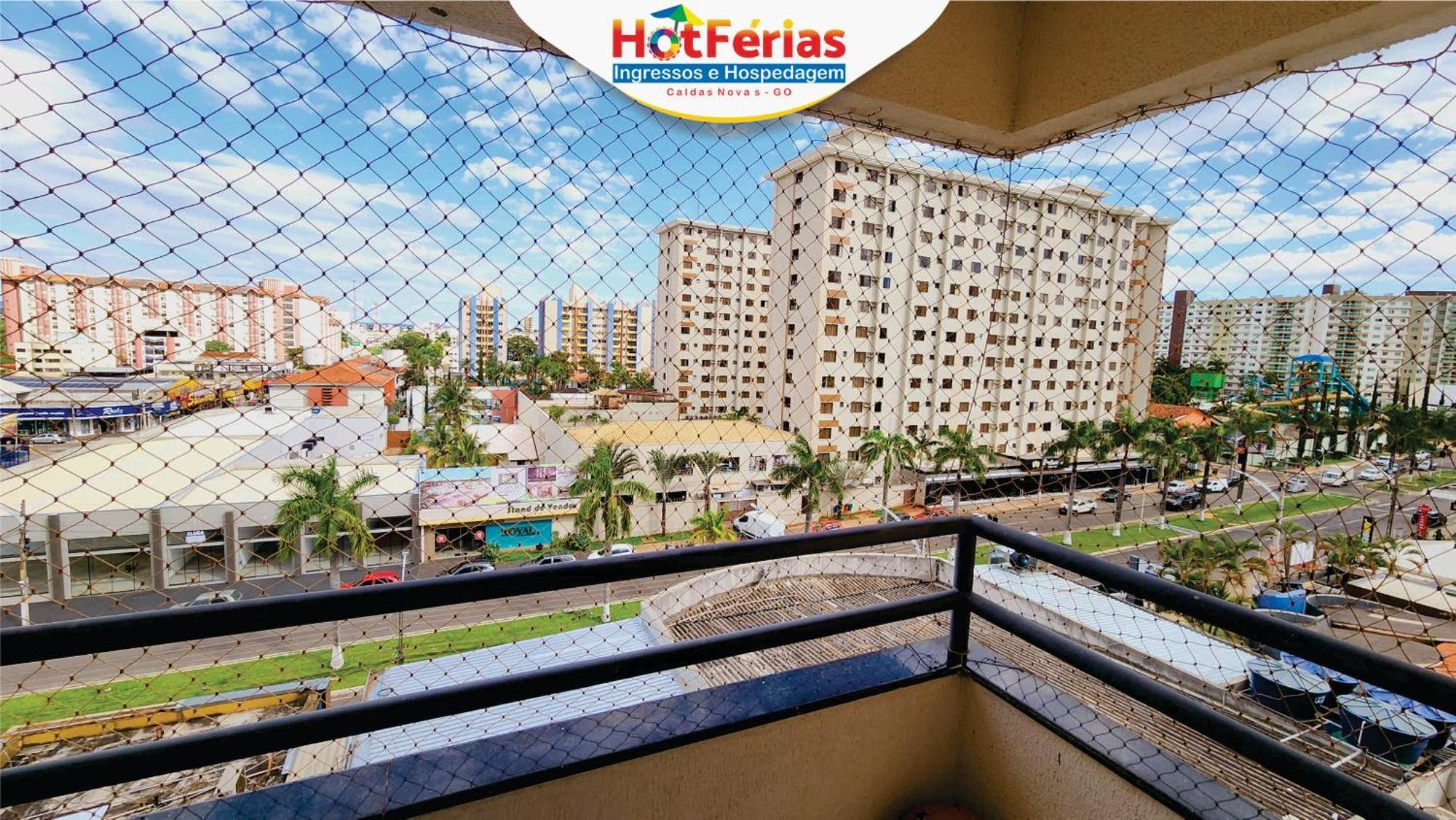 Flat Paradise, Piscinas Termais, Proximo Ao Centro - Hotferias Caldas Novas Exterior foto